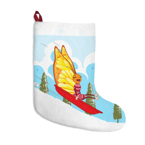 Holiday Stocking for Everyone - Super B! The Try, Try Butterfly Sledding! - ARTSY STYLE