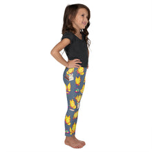Load image into Gallery viewer, Super Kid Club Leggings! Featuring Super B! The Try, Try Butterfly multi character! - ARTSY STYLE
