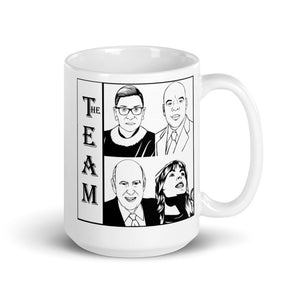 With Greatest Respect: Ruth, John, Helen & Carl. Original. Coffee Mug, 15, 11oz. - ARTSY STYLE