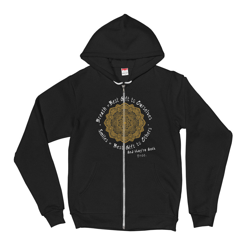 Uplifting Zippered Hoodie sweater